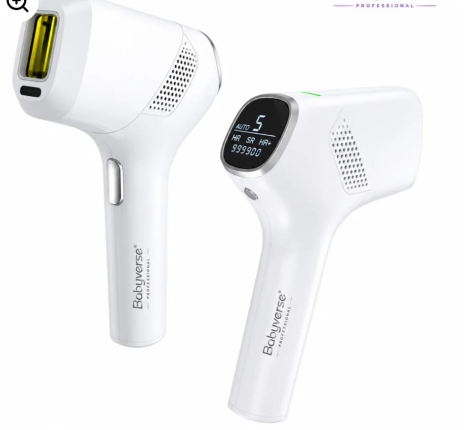 Professional 3-in-1 IPL Laser Hair Removal Device | 1,000,000 Flashes | Hair Removal, Skin Rejuvenation & Acne Care | Home Use for Women & Men