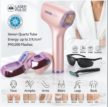 Portable Laser Hair Removal Device