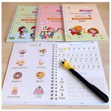 Magic Practice Copybook 4 pcs set
